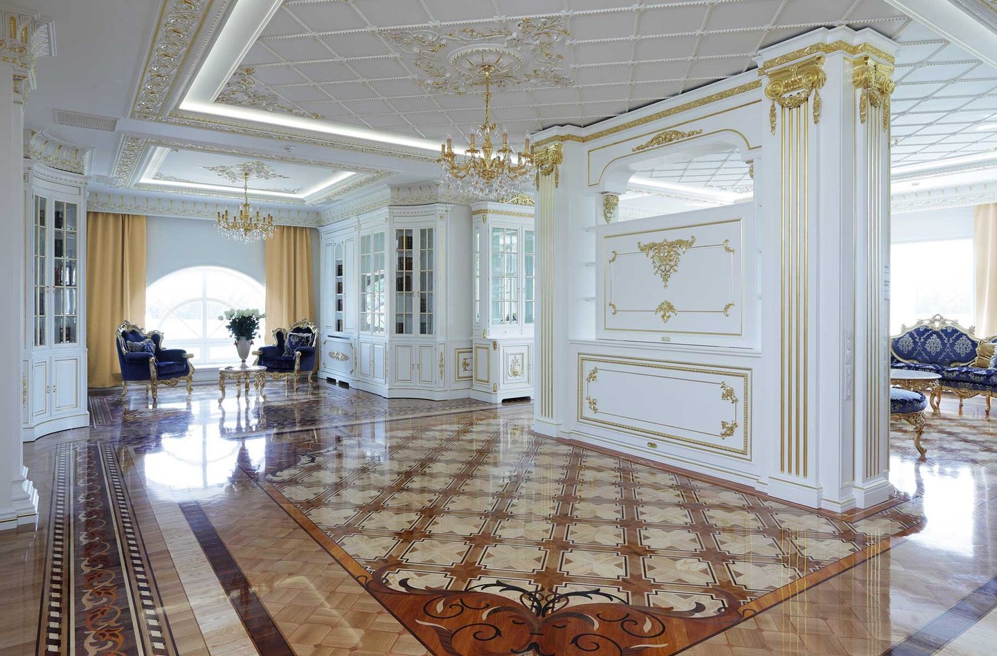 Sala di una villa privata in Kazakistan